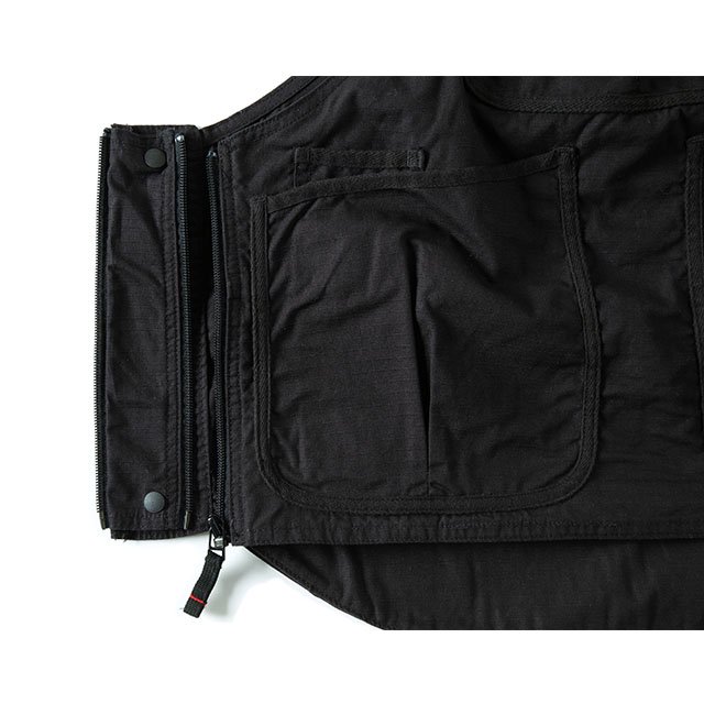 [GSV-04] FIREPROOF APRON VEST / BLACK