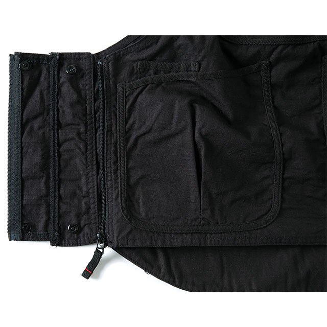 [GSV-04] FIREPROOF APRON VEST / BLACK