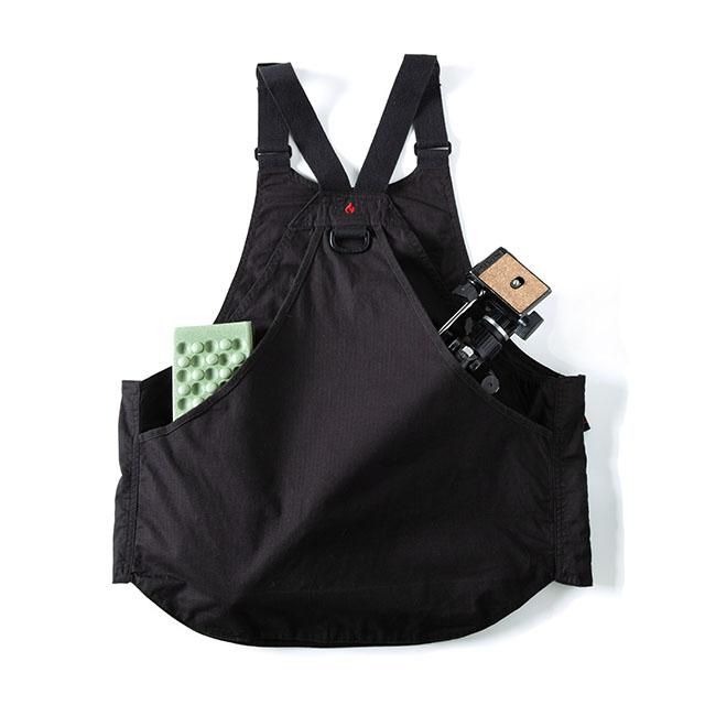 【BREAK COFFEE】Vest apron black