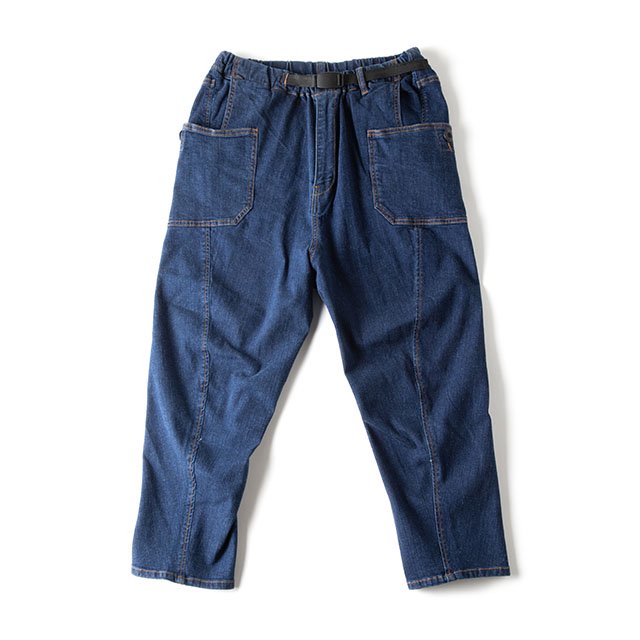 GSP-59] JOG 3D WIDE CAMP PANTS / INDIGO