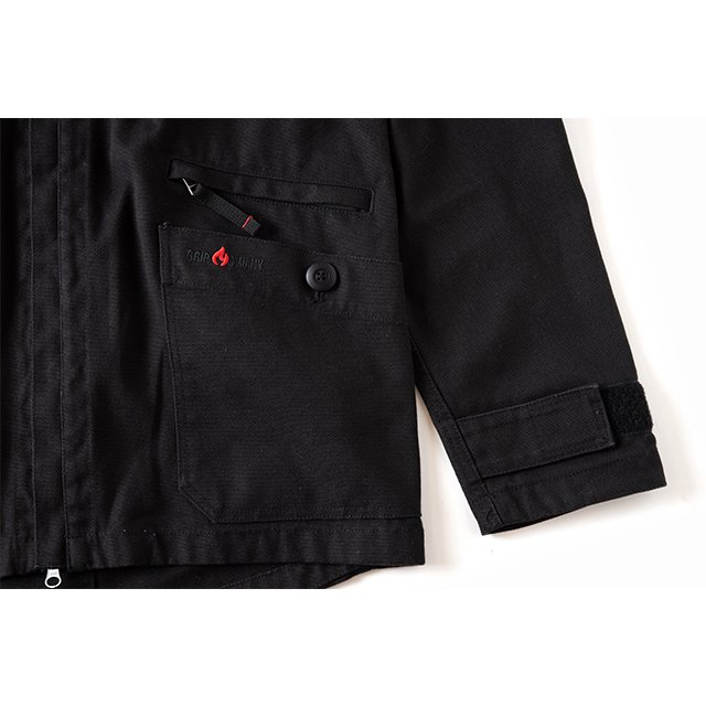 [GSJ-51] FIREPROOF CAMP PARKA / BLACK