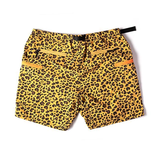 GRIP SWANY x atmos GEAR SHORTS LEOPARD-