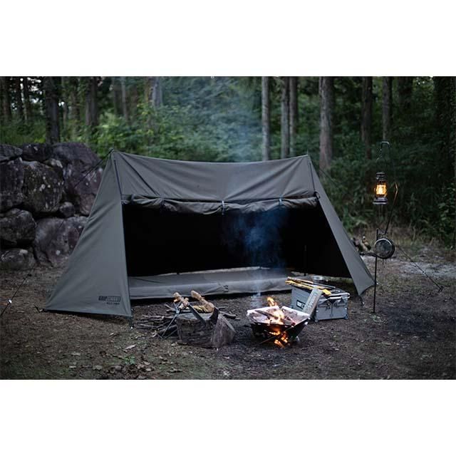 GST-01] FIREPROOF GS TENT / OLIVE