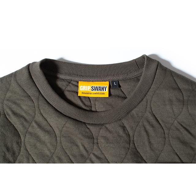 ブランド Gripswany Gsc 31 Camp Pocket Quilt Crew Inl8f M までの