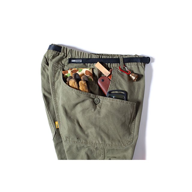 [GSP-76] CAMP WORK PANTS / OLIVE