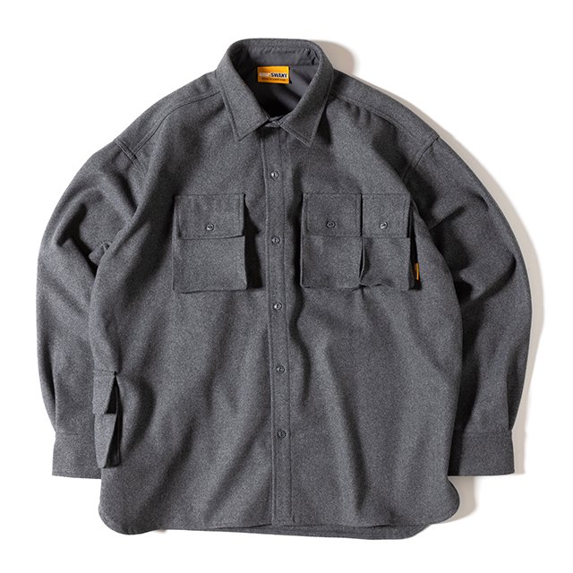 [GSC-54] CAMP FLANNEL SHIRTS / CHARCOAL