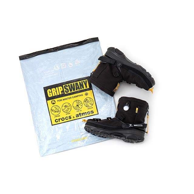 GRIP SWANY x atmos x Crocs Classic All-Terrain Clog / BLACK