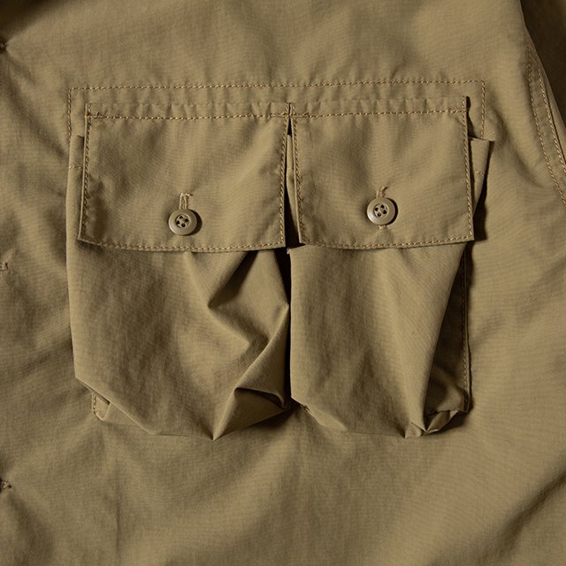 GSS-35] SUPPLEX CAMP SHIRT 4.0 / GS KHAKI