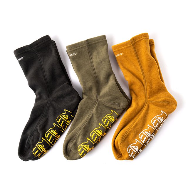 [GSA-98] POLARTEC FLEECE SOCKS / OLIVE