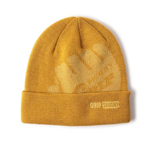 [GSA-100] GS KNIT CAP / MUSTARD