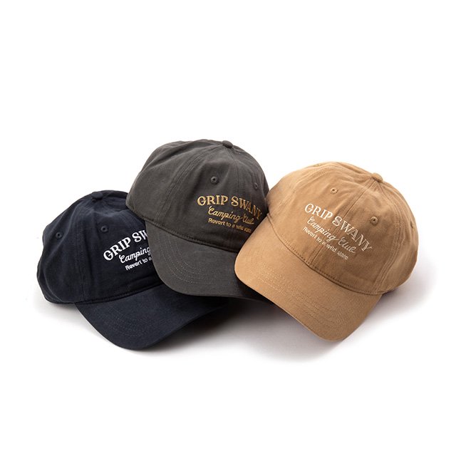 [GSA-102] CAMP LOGO CAP / BEIGE