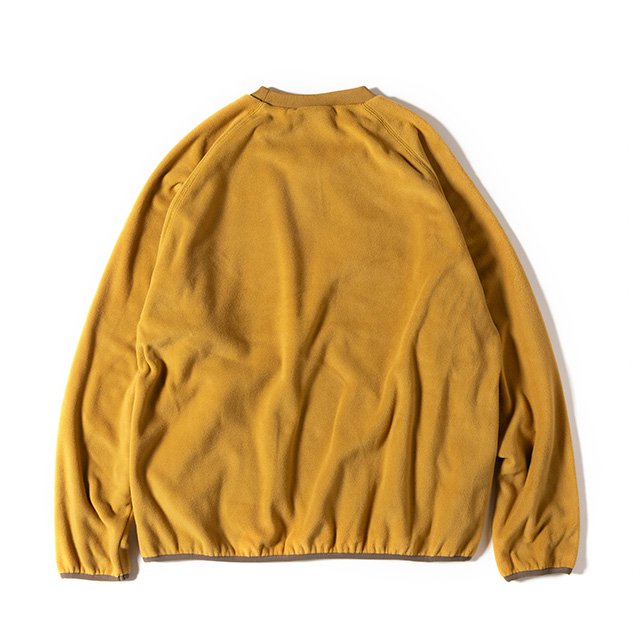 [GSC-65] POLARTEC FLEECE CREW / MUSTARD