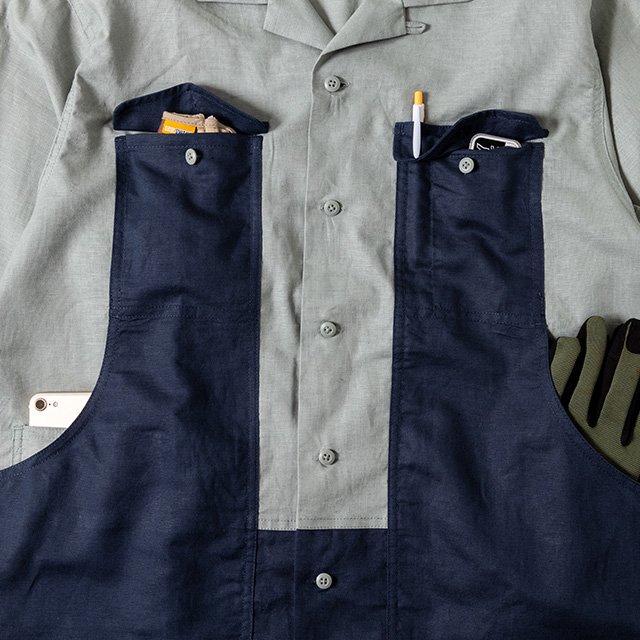 [GSS-38] MULTI SHIRT / NAVY