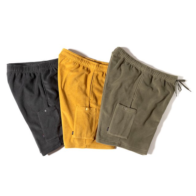 [GSP-112] POLARTEC  FLEECE SHORTS / MUSTARD