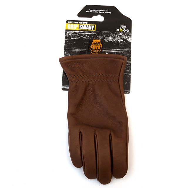 [G-50] LEATHER WORK GLOVE / BROWN