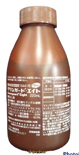松枯れ防止樹幹注入剤 グリンガードエイト 220g - 篠原商店
