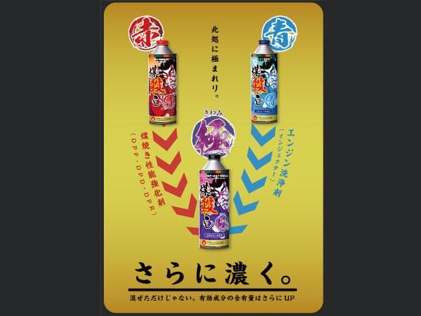 煤殺し 極 エンジン洗浄剤(インジェクタ―)+煤焼き性能強化剤(DPF・DPD・DPR) - 日本初!新品バス部品販売 専門サイト 『BUSPARTS』 煤殺し 極 エンジン洗浄剤(インジェクタ―)+煤焼き性能強化剤(DPF・DPD・DPR) - 日本初!新品バス部品販売 専門サイト 『BUSPARTS』
