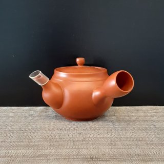 陶製茶こし急須　常滑焼（盛正）180ml