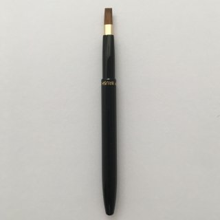 携帯用リップブラシ　黒　平筆