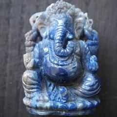 『 ブルーサファイヤ ガネーシャ 』