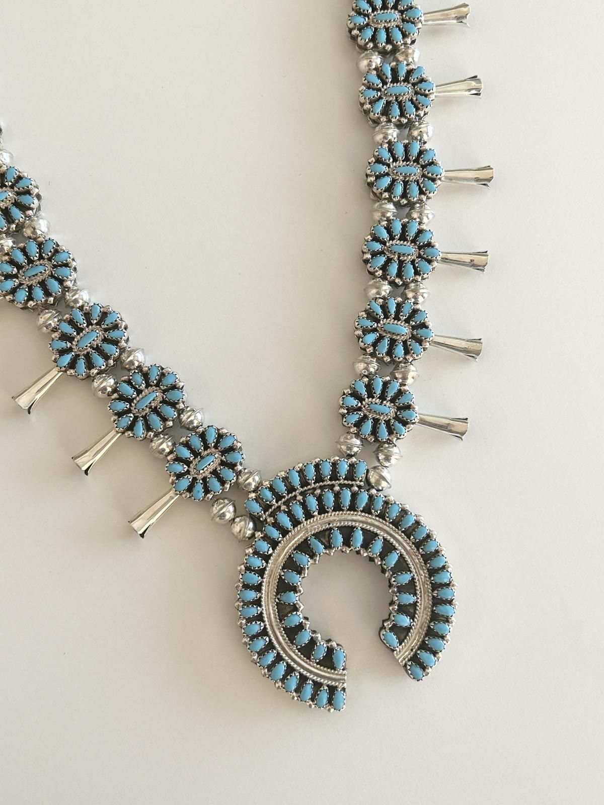 ナバホ族❄スカッシュブロッサム＊ターコイズ×サンゴ