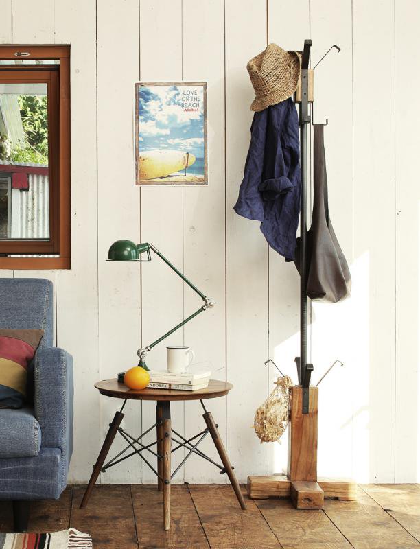 西海岸テイストヴィンテージ家具シリーズRicordoリコルド　サイドテーブルの画像
