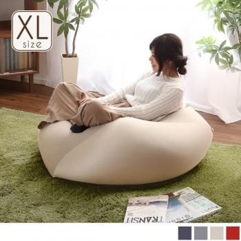 キューブ型ビーズクッション(XLサイズ)Guimauveギモーブ-XL-