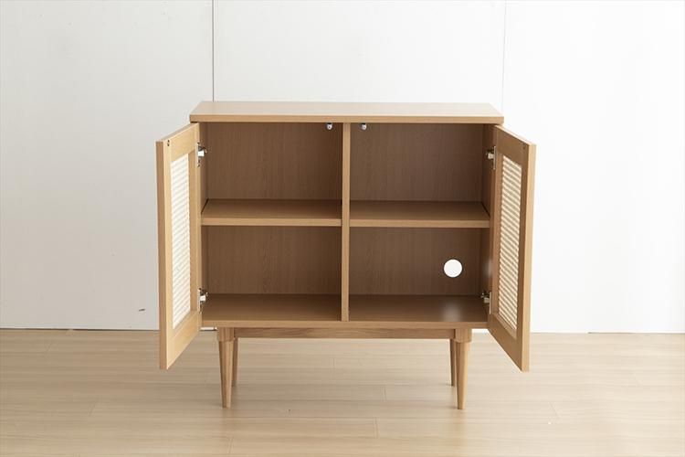 天然ラタンキャビネット収納【幅80cm】Komero ｜北欧インテリア・家具