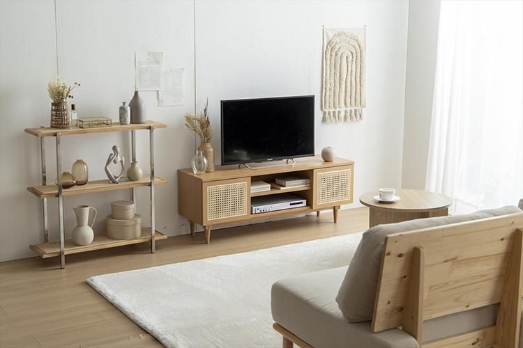 天然ラタンラタンテレビボード収納【幅120cm】Komero ｜北欧インテリア
