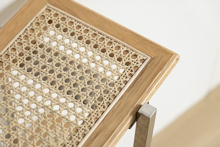 天然 ラタン3段シェルフ収納【幅80cm】Komero ｜北欧インテリア・家具