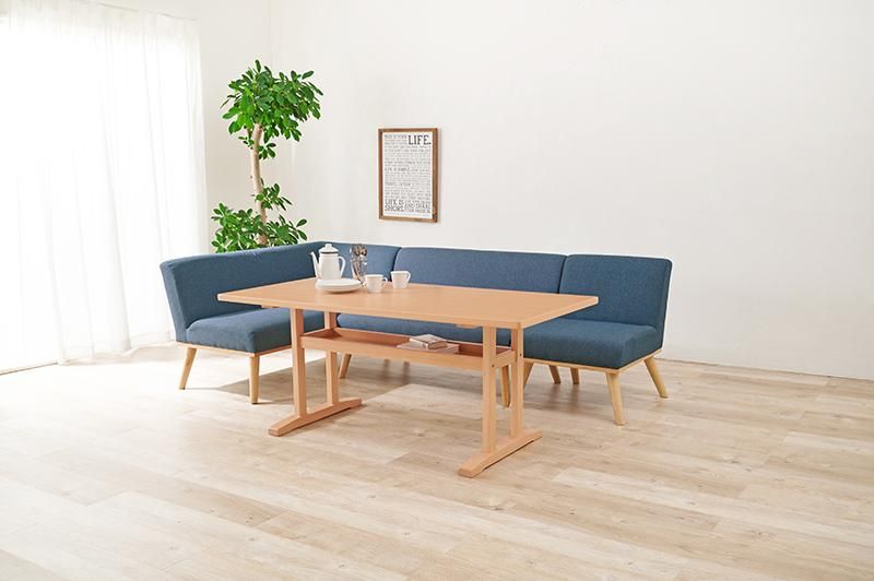 北欧ダイニングテーブル幅150cm ロータイプ【Kelt】ケルト｜北欧