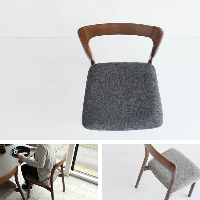 北欧ヴィンテージ　ダイニングチェア② ダイニングチェア2脚セット｜北欧ヴィンテージ｜チーク＋バーチ