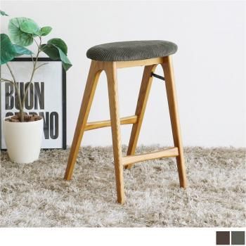 ヴィンテージ風で洗練されたデザインの折りたたみ式ハイチェア【Folding Stool】折りたたみ式ハイスツール