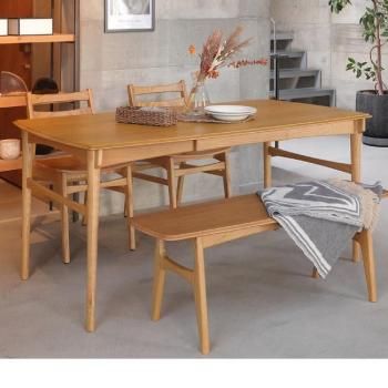 北欧ヴィンテージテイスト ダイニングテーブル【Herit. Dining Table】引出し付きダイニングテーブル