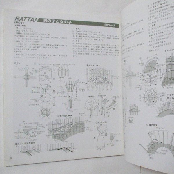 籐工芸 真木雅子暮らしの籠手づくりの会6、7、8、9、10回。