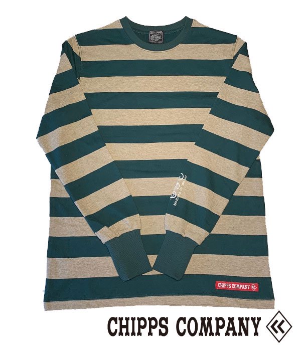 CHIPPS COMPANY チップスカンパニー BORDER L/S TEE - トップス