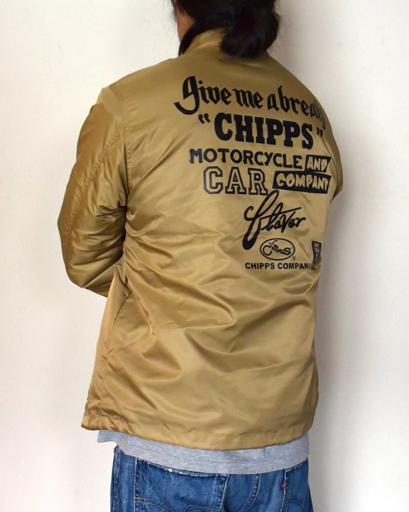 CHIPPS COMPANY チップスカンパニーEmbroidery 裏ボアコーチ CHIPPS COMPANY チップスカンパニーEmbroidery 裏ボアコーチ