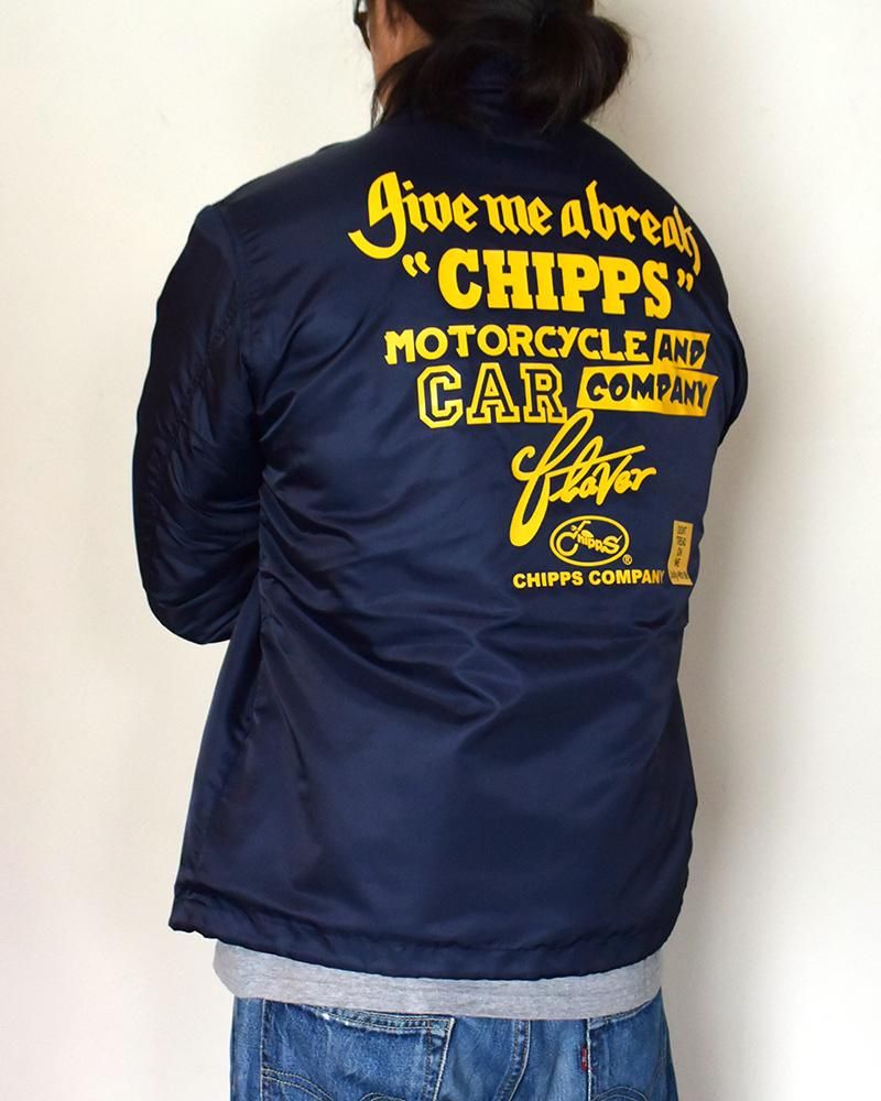 CHIPPS COMPANY チップスカンパニーEmbroidery 裏ボアコーチ CHIPPS COMPANY チップスカンパニーEmbroidery 裏ボアコーチ