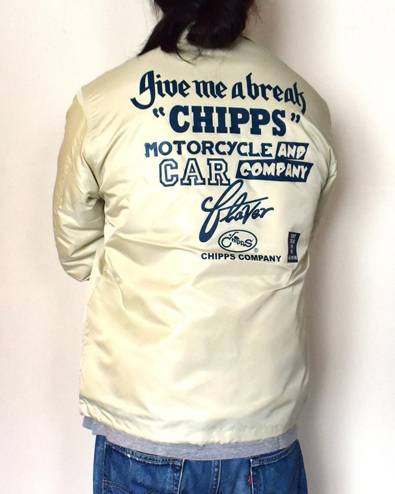 CHIPPS COMPANY チップスカンパニーEmbroidery 裏ボアコーチ CHIPPS COMPANY チップスカンパニーEmbroidery 裏ボアコーチ