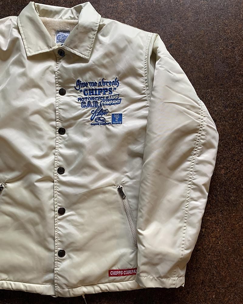 CHIPPS COMPANY チップスカンパニーEmbroidery 裏ボアコーチ CHIPPS COMPANY チップスカンパニーEmbroidery 裏ボアコーチ