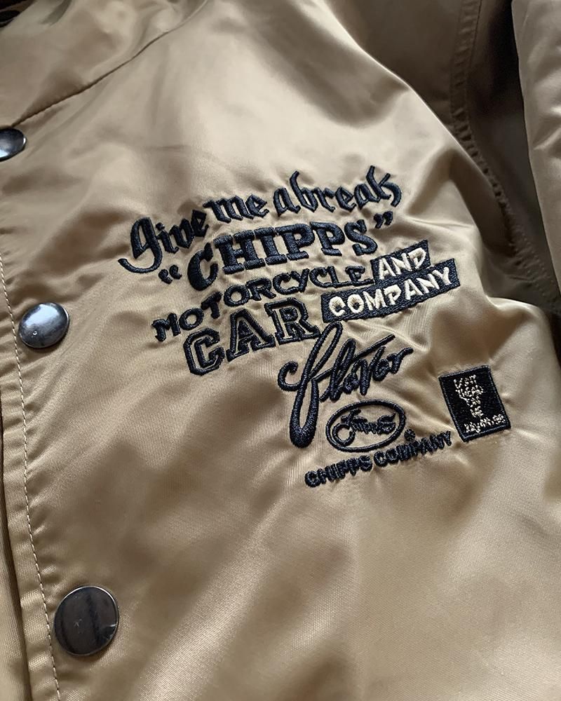 CHIPPS COMPANY チップスカンパニーEmbroidery 裏ボアフーディー CHIPPS COMPANY チップスカンパニーEmbroidery 裏ボアフーディー