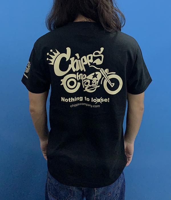 WLA T SHIRTBLACK CHIPPS COMPANY ONLINE SHOP
