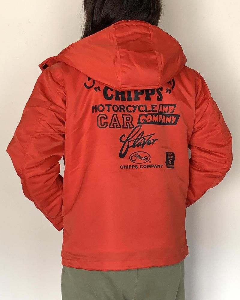 CHIPPS COMPANY チップスカンパニーEmbroidery 裏ボアフーディー CHIPPS COMPANY チップスカンパニーEmbroidery 裏ボアフーディー