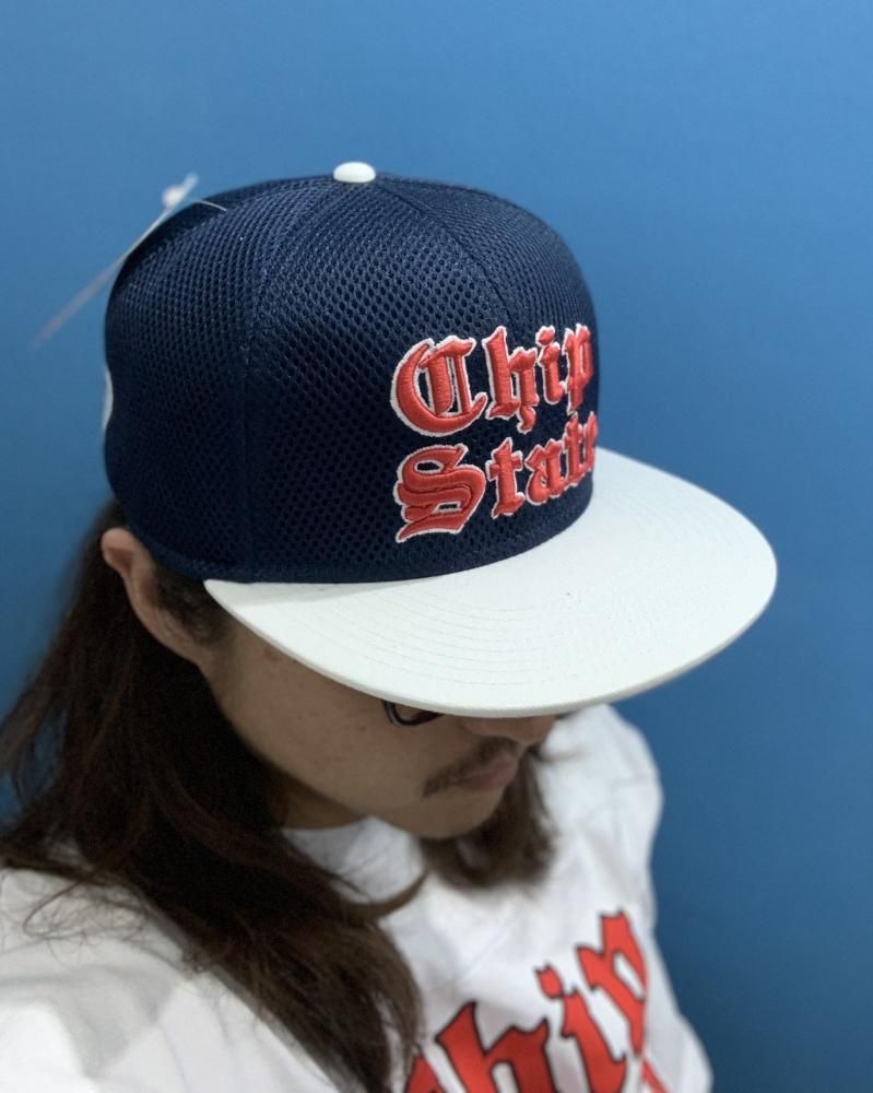 CHIP STATE MESH CAPNAVY × WHITE - CHIPPS COMPANY ONLINE SHOP CHIP STATE MESH CAPNAVY × WHITE - CHIPPS COMPANY ONLINE SHOP