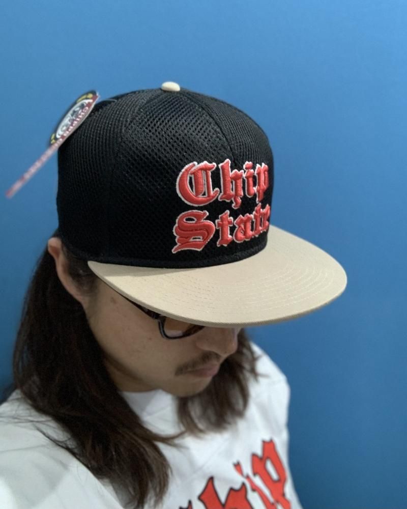 CHIP STATE MESH CAPBLACK × BEIGE - CHIPPS COMPANY ONLINE SHOP CHIP STATE MESH CAPBLACK × BEIGE - CHIPPS COMPANY ONLINE SHOP