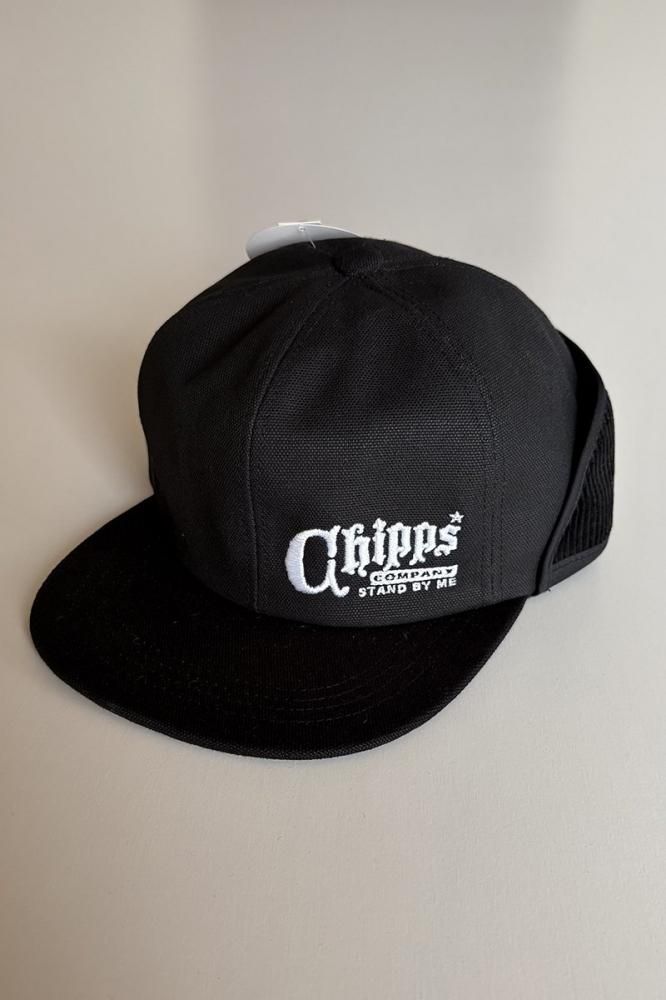 CHIPPS COMPANY チップスカンパニーEAR FLAP CAPブラック