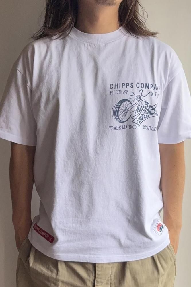 TRADE MARK T-SHIRTWHITE - CHIPPS COMPANY ONLINE SHOP