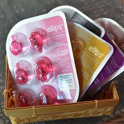 エリップス ヘアビタミン シートタイプ 6pcs バリ島ナチュラルコスメとジャムウ Balique