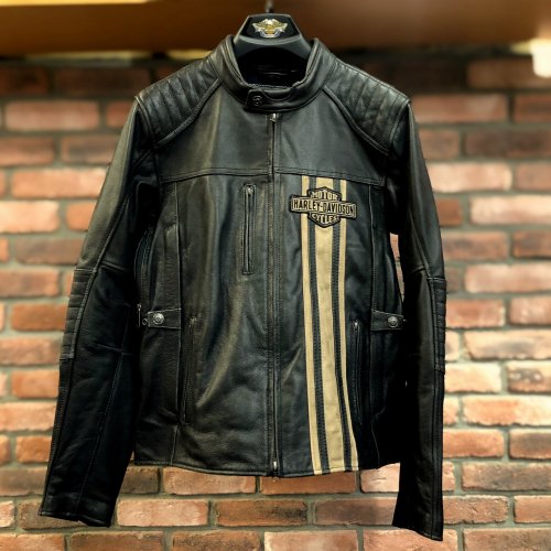 TRIPLE VENT PASSING LINK II LEATHER JACKET - Harley-Davidson TRIPLE VENT PASSING LINK II LEATHER JACKET - Harley-Davidson