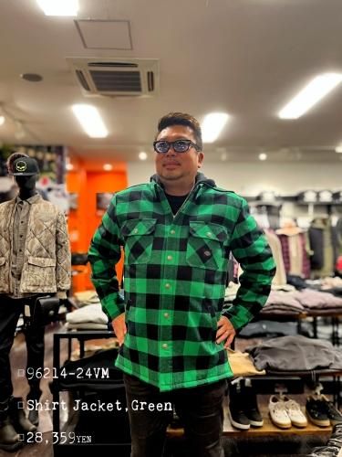 Willie G Skull Hooded Shirt - Green - Harley-Davidson GoodWood